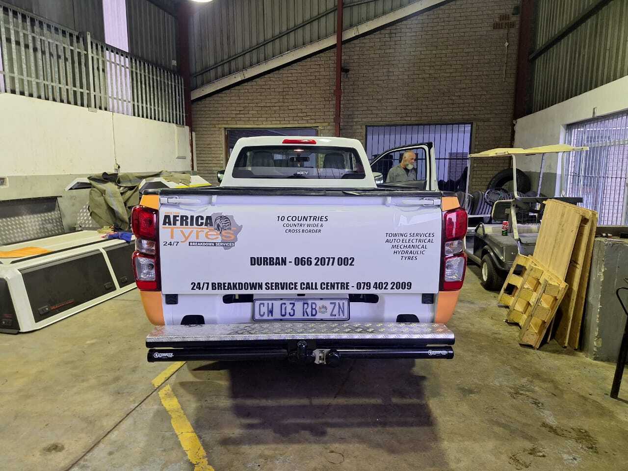 Vehicle graphics for companies on the move