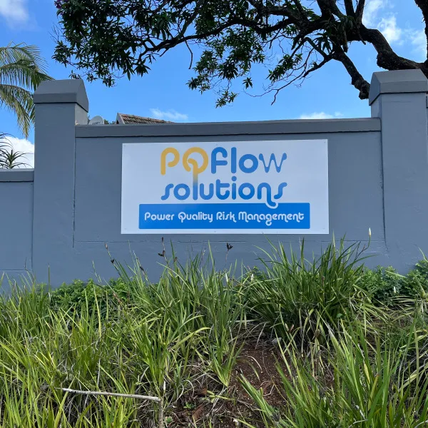 PQ Flow Outdoor Wall Signage