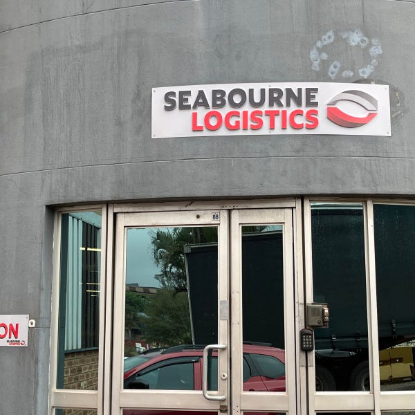 Seabourne Outdoor Wall Signage