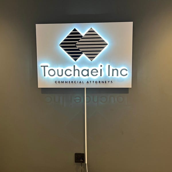 Touchaei Indoor Wall Signage