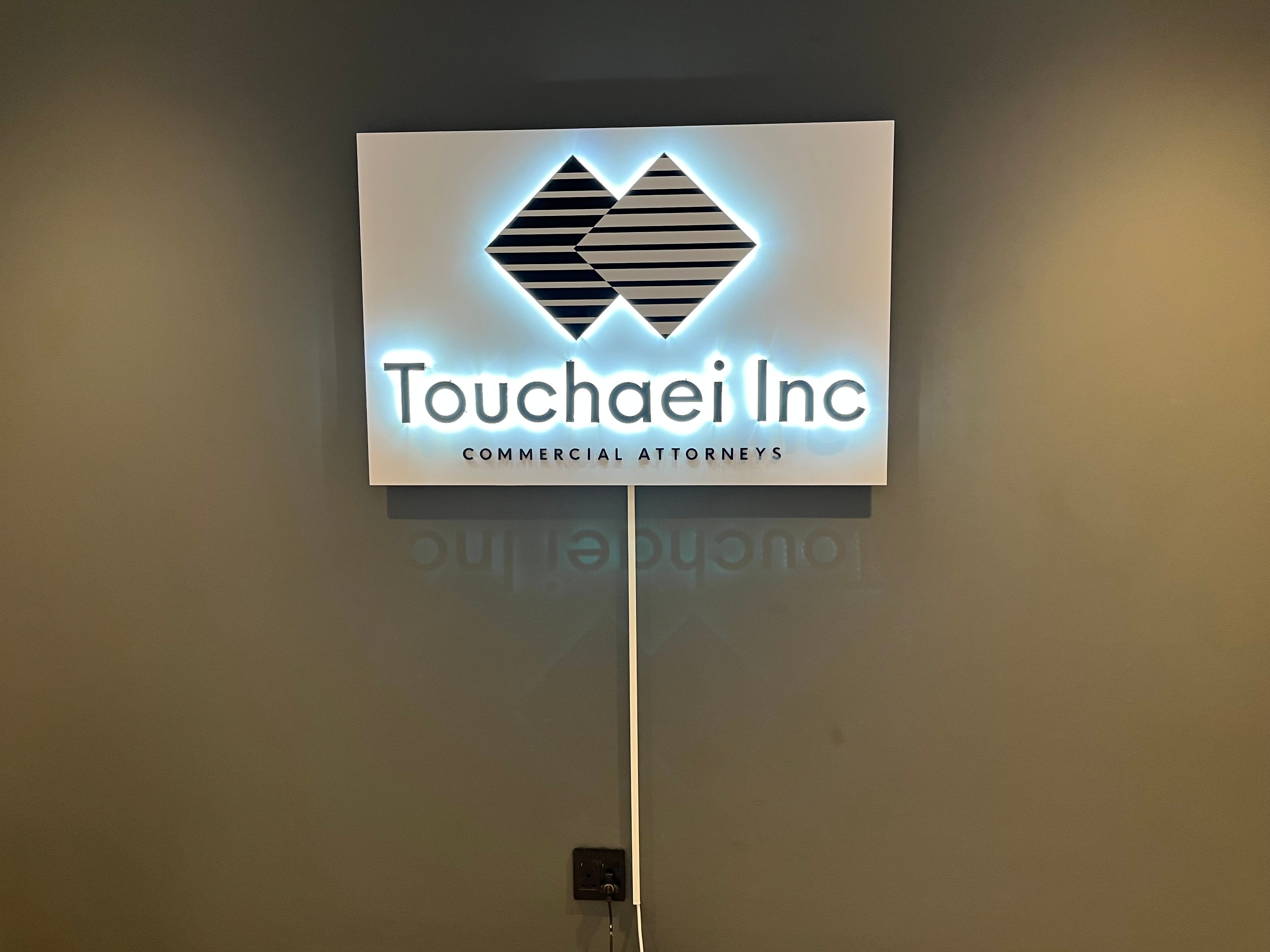 Company Signage for Attorney