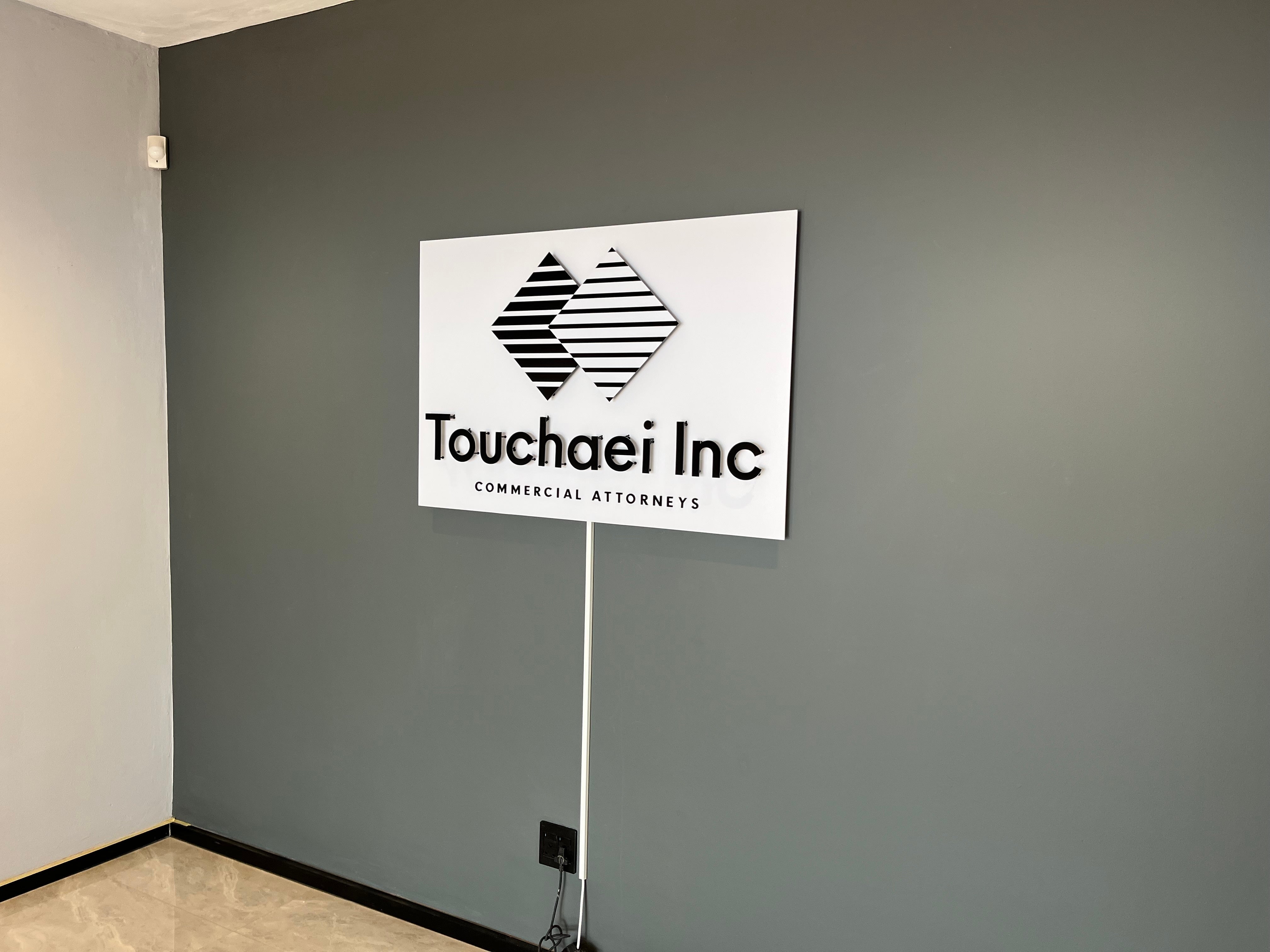 Company Signage for Attorney