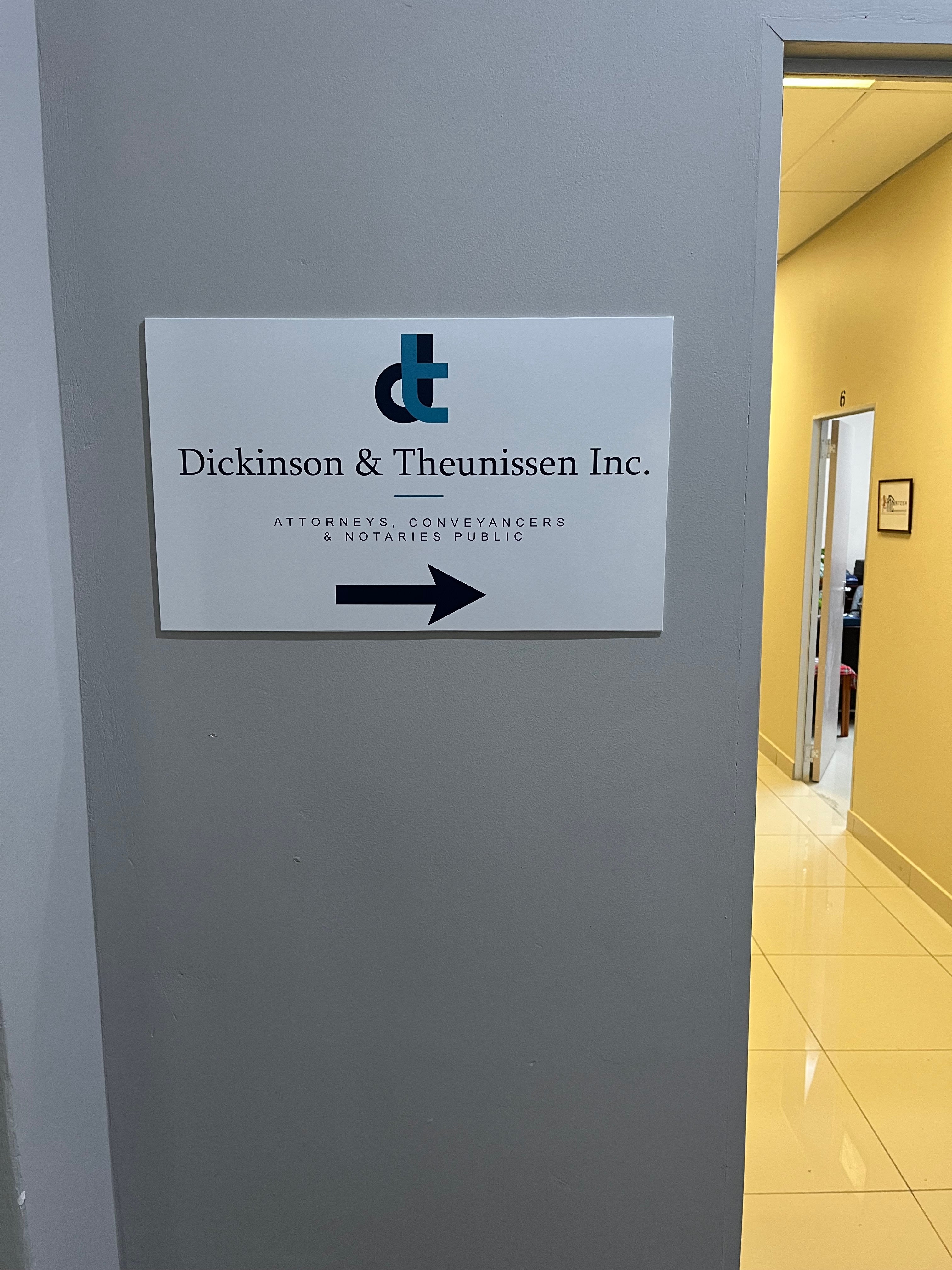 New Signage for a new office