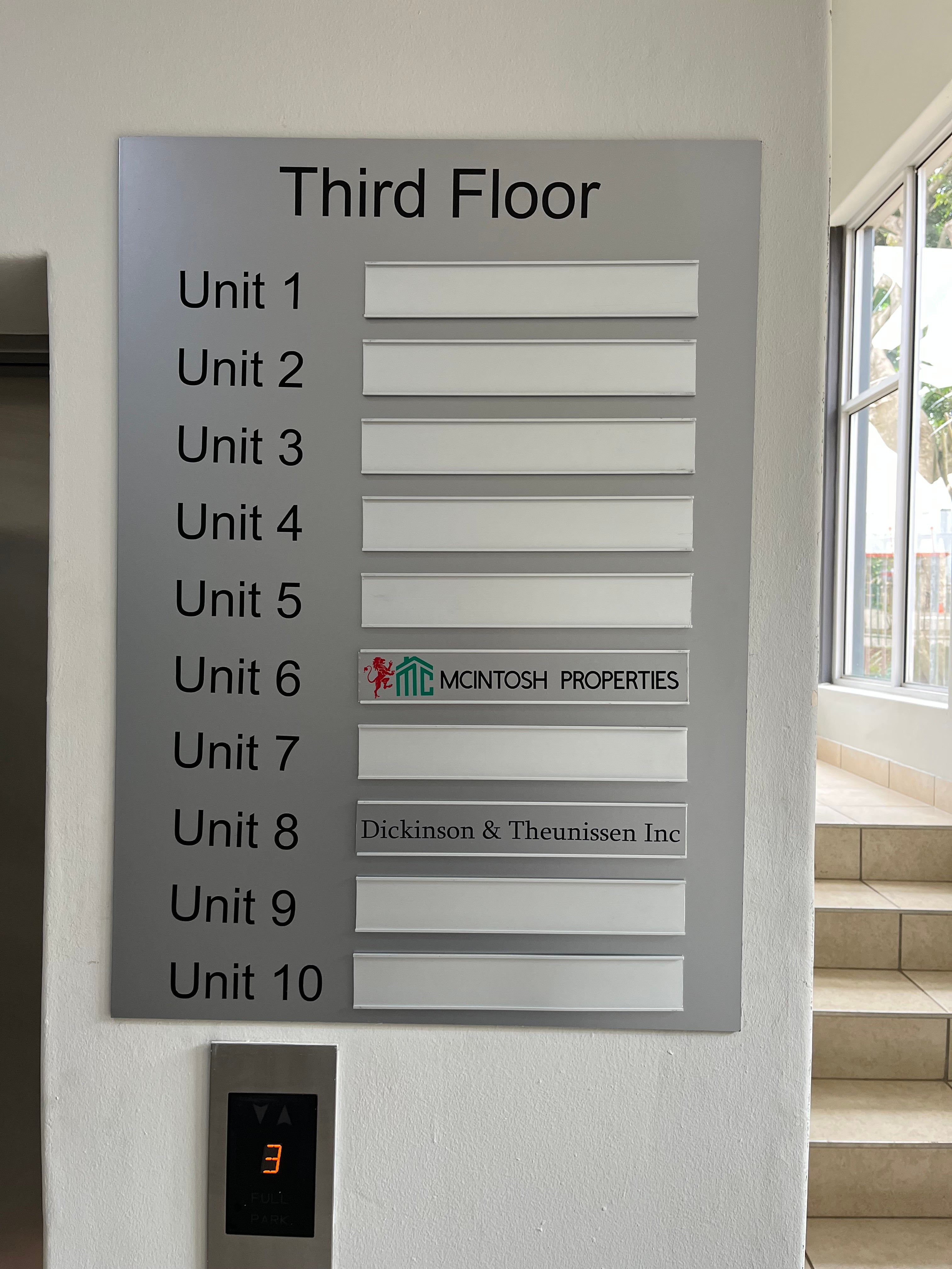 New Signage for a new office