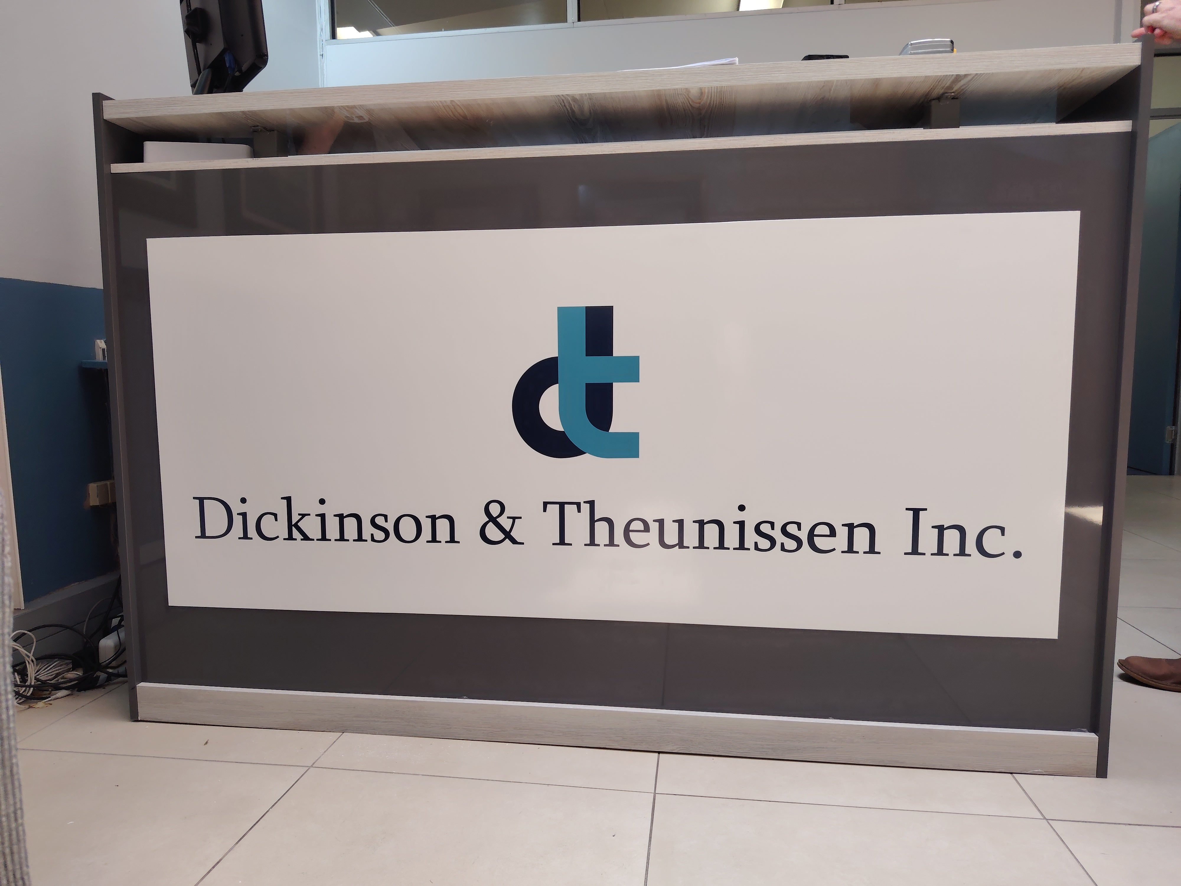 New Signage for a new office