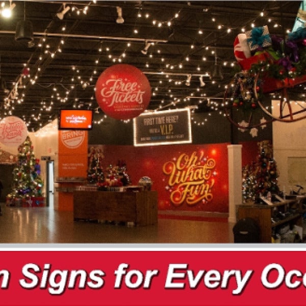 Gearing Up for the Holidays with Signarama North Fort Worth/Keller!