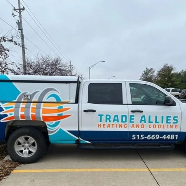 Ankeny - Trade Allies Partial Wrap Silverado 1500 (Signarama Tag)