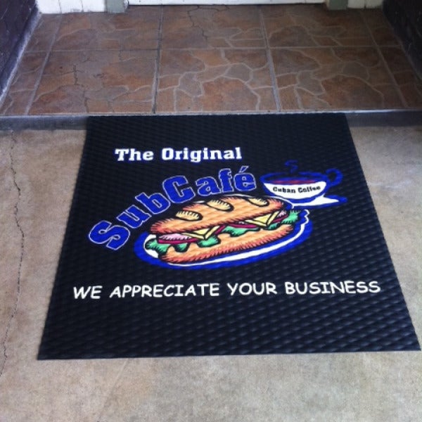 Sub Cafe Floor Mat