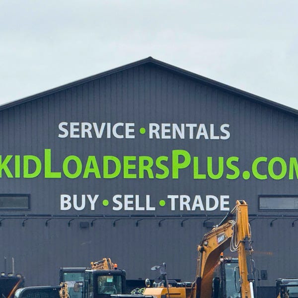 skidloaders channel letters