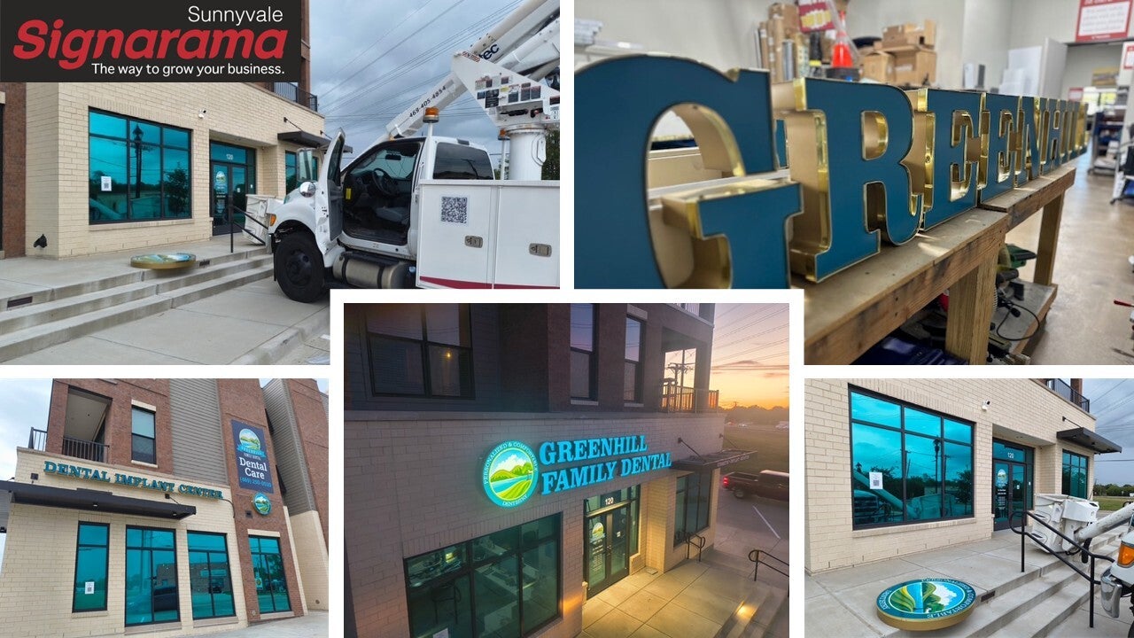Expert Channel Letter Installation by Signarama Sunnyvale around DFW