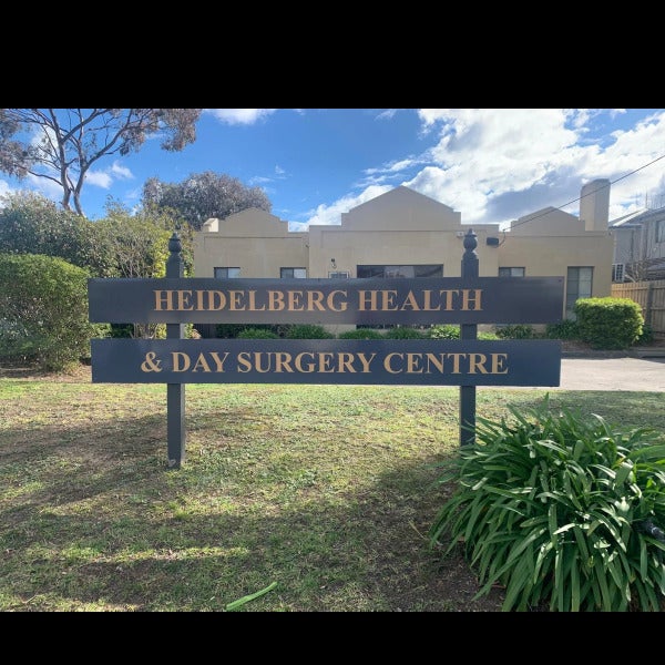 Rebrand Signage - Heidelberg Health & Day Surgery Centre - Heidelberg West VIC.