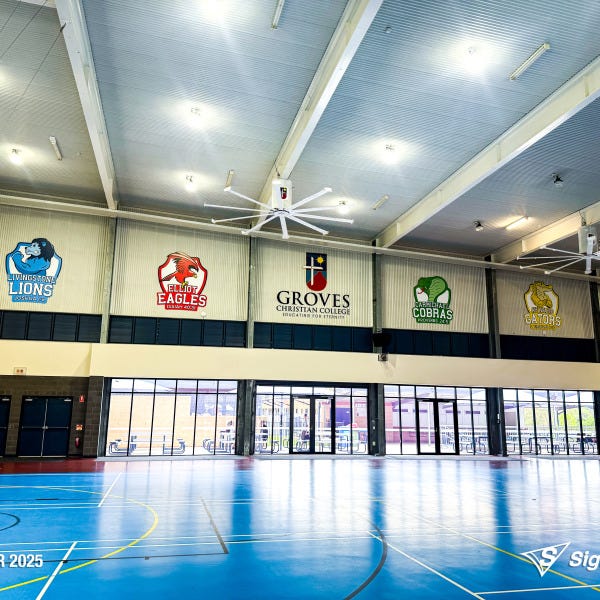 3D Logos and Branding Signs for Groves Christian College School