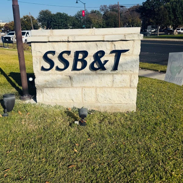 SSB&T_Monument Sign