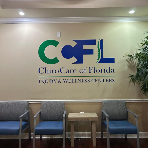 27704 Chiro Care Wall Sign
