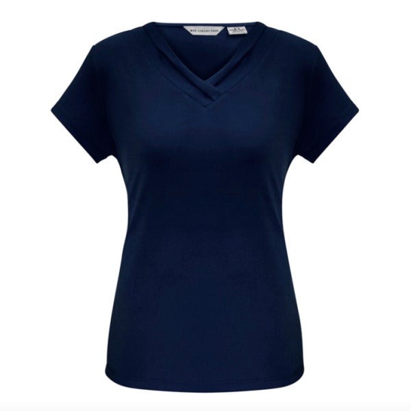 Custom Ladies Lana Short Sleeve Top