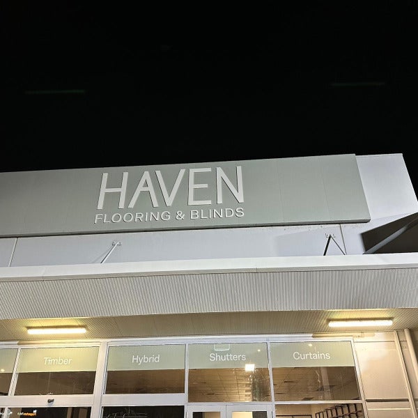 Haven Flooring & Blinds Midland: Another Successful Signage Project Completed