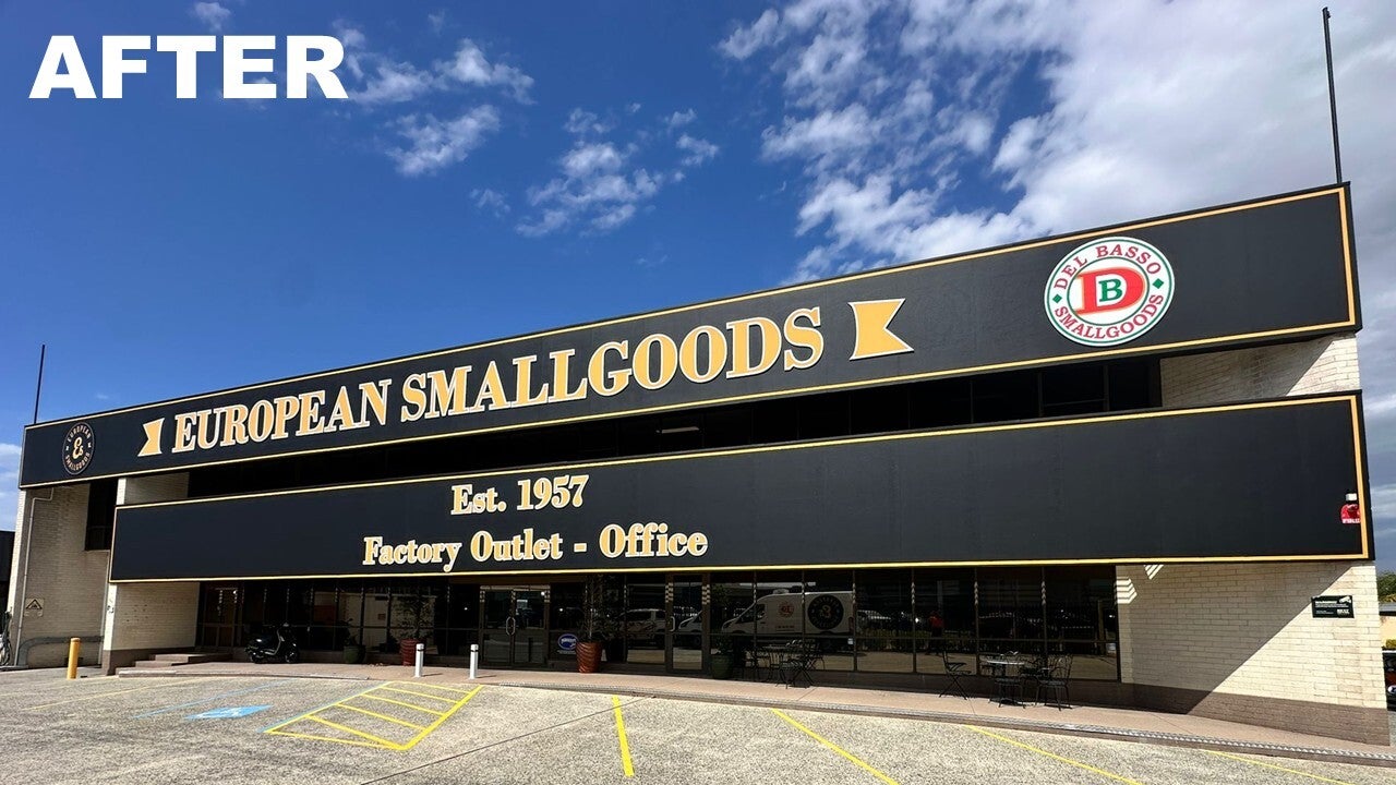 A Bold New Era: From Del Basso Smallgoods to European Smallgoods — A Complete Signage Transformation by Signarama Osborne Park