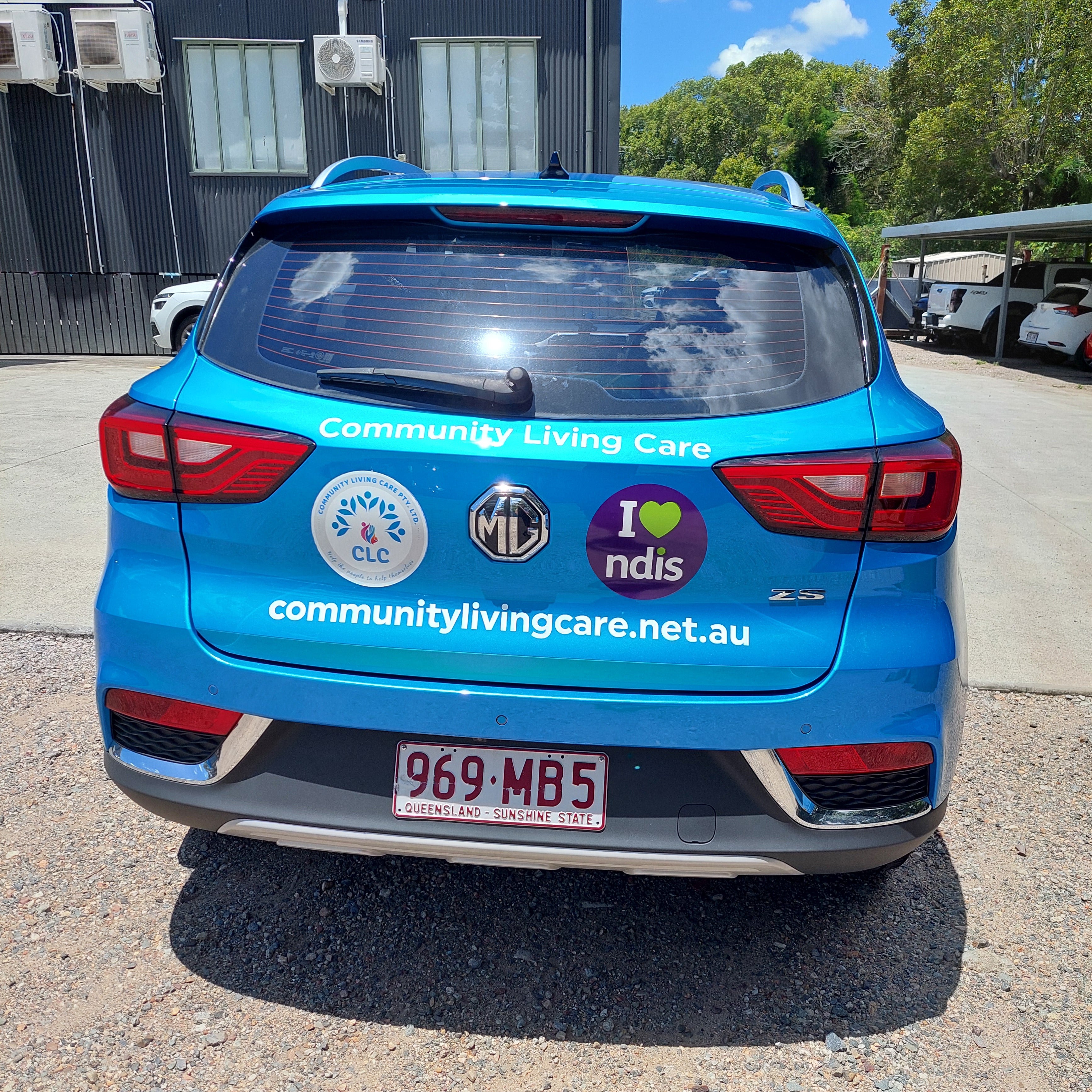 Vehicle Branding for Community Living Care