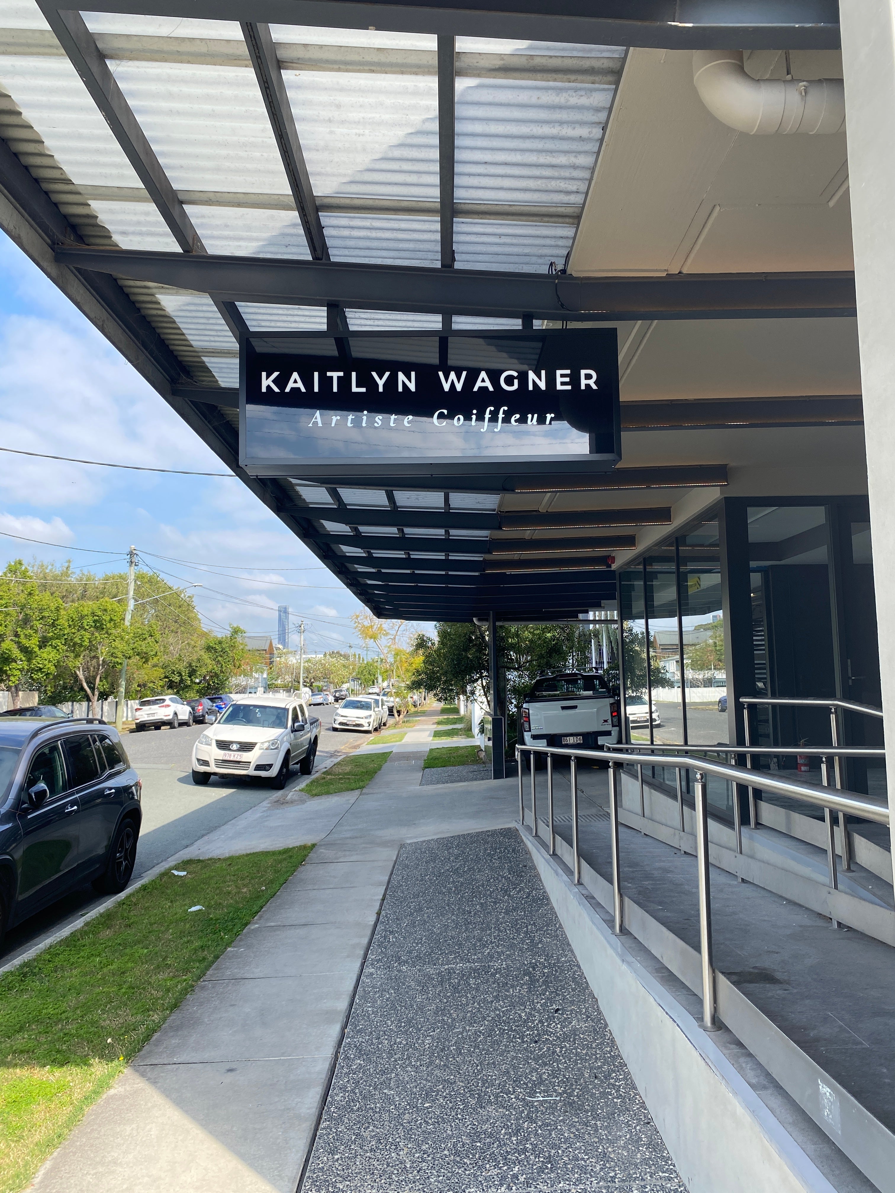 Refined Salon Signage for Kaitlyn Wagner Artiste Coiffeur