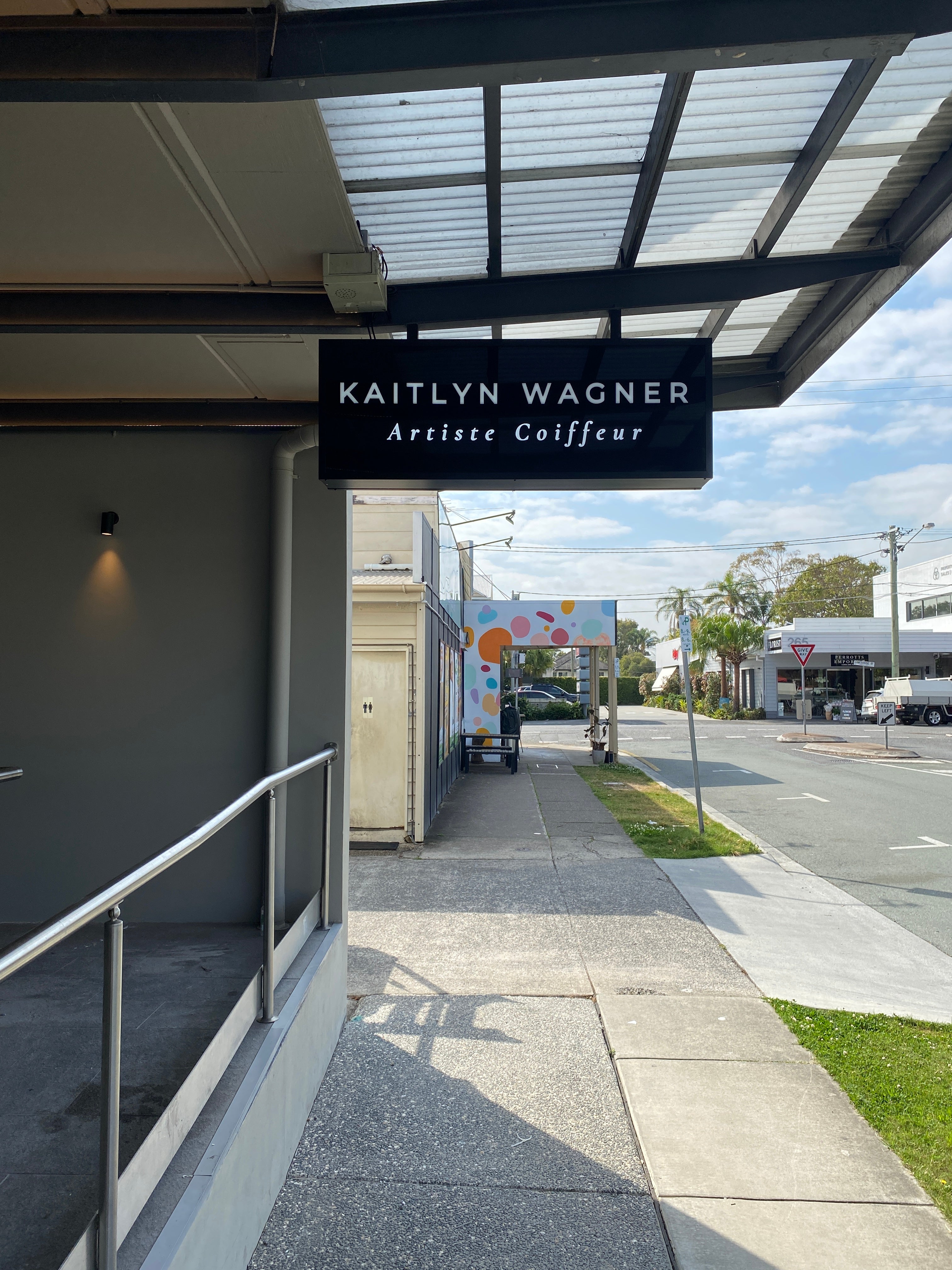 Refined Salon Signage for Kaitlyn Wagner Artiste Coiffeur