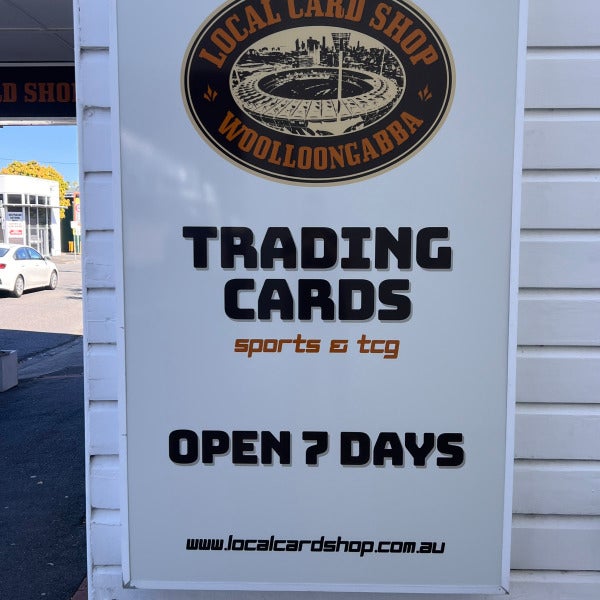 Illuminated Lightbox Signage for Local Card Shop