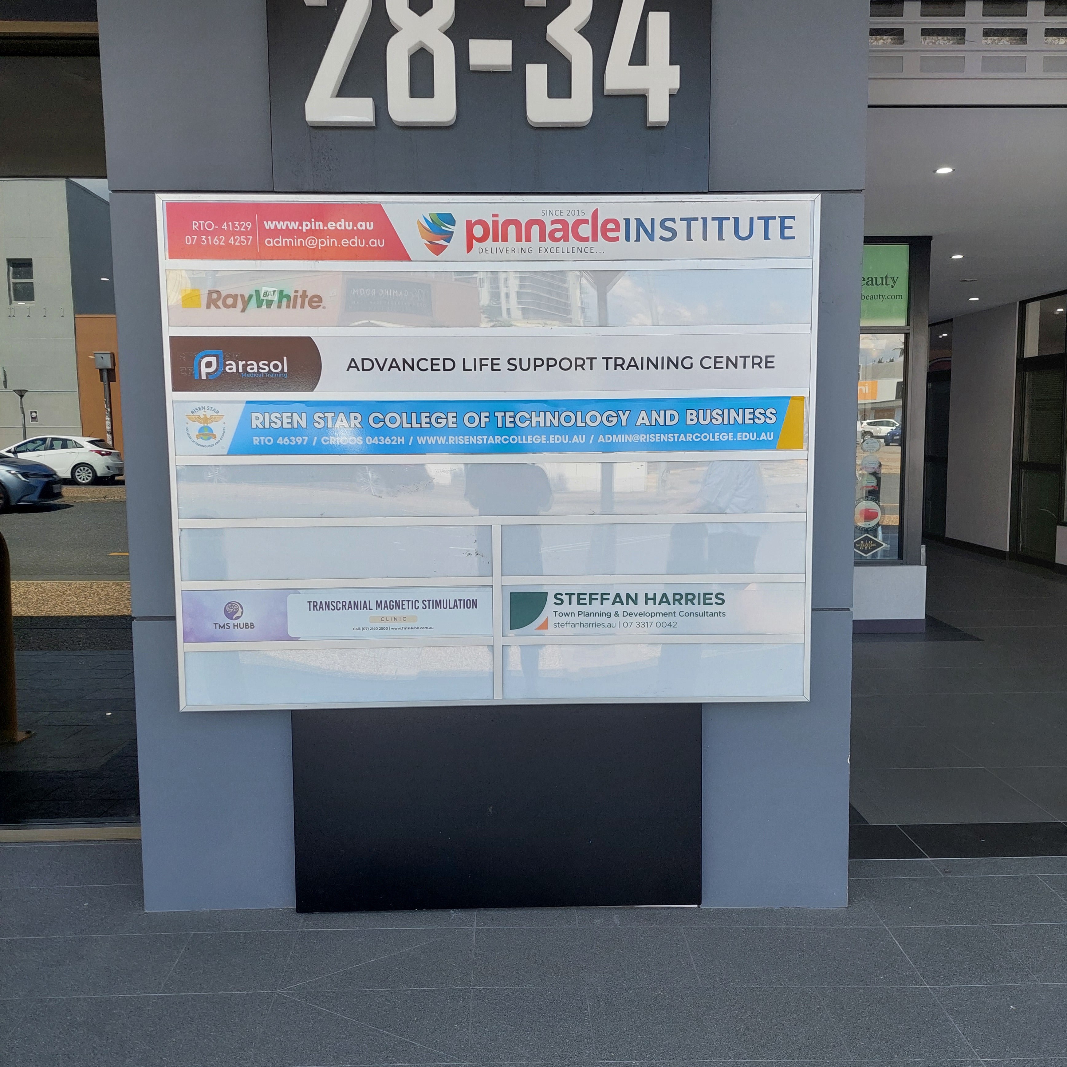 Professional Office Signage for Parasol Medical Training