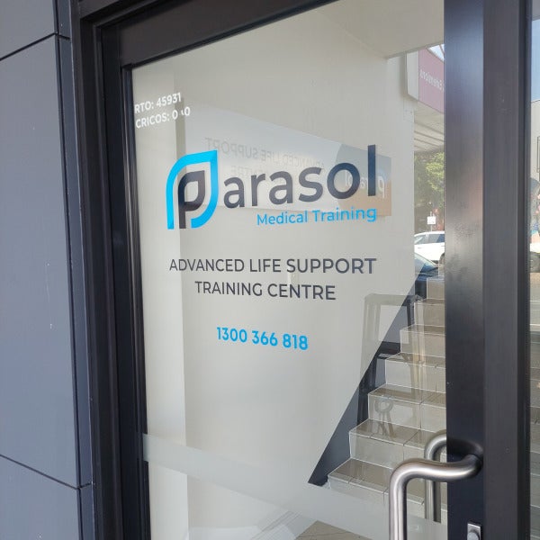 Professional Office Signage for Parasol Medical Training