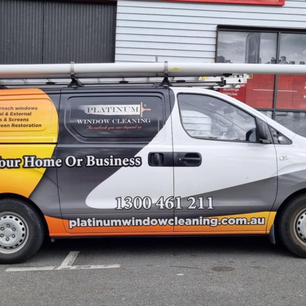 Wrap Removal & Decal Refresh for Platinum Window Cleaning