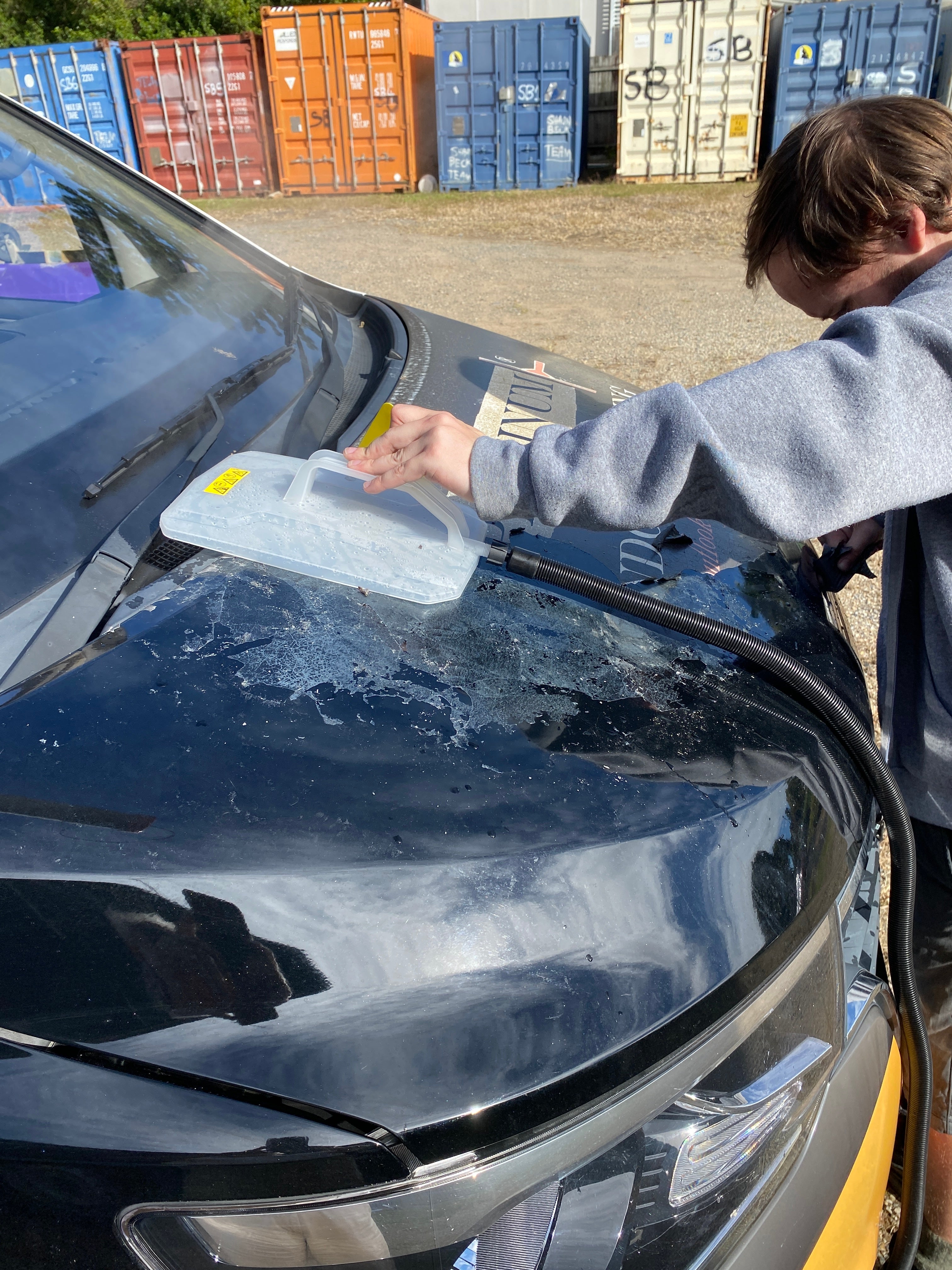 Wrap Removal & Decal Refresh for Platinum Window Cleaning