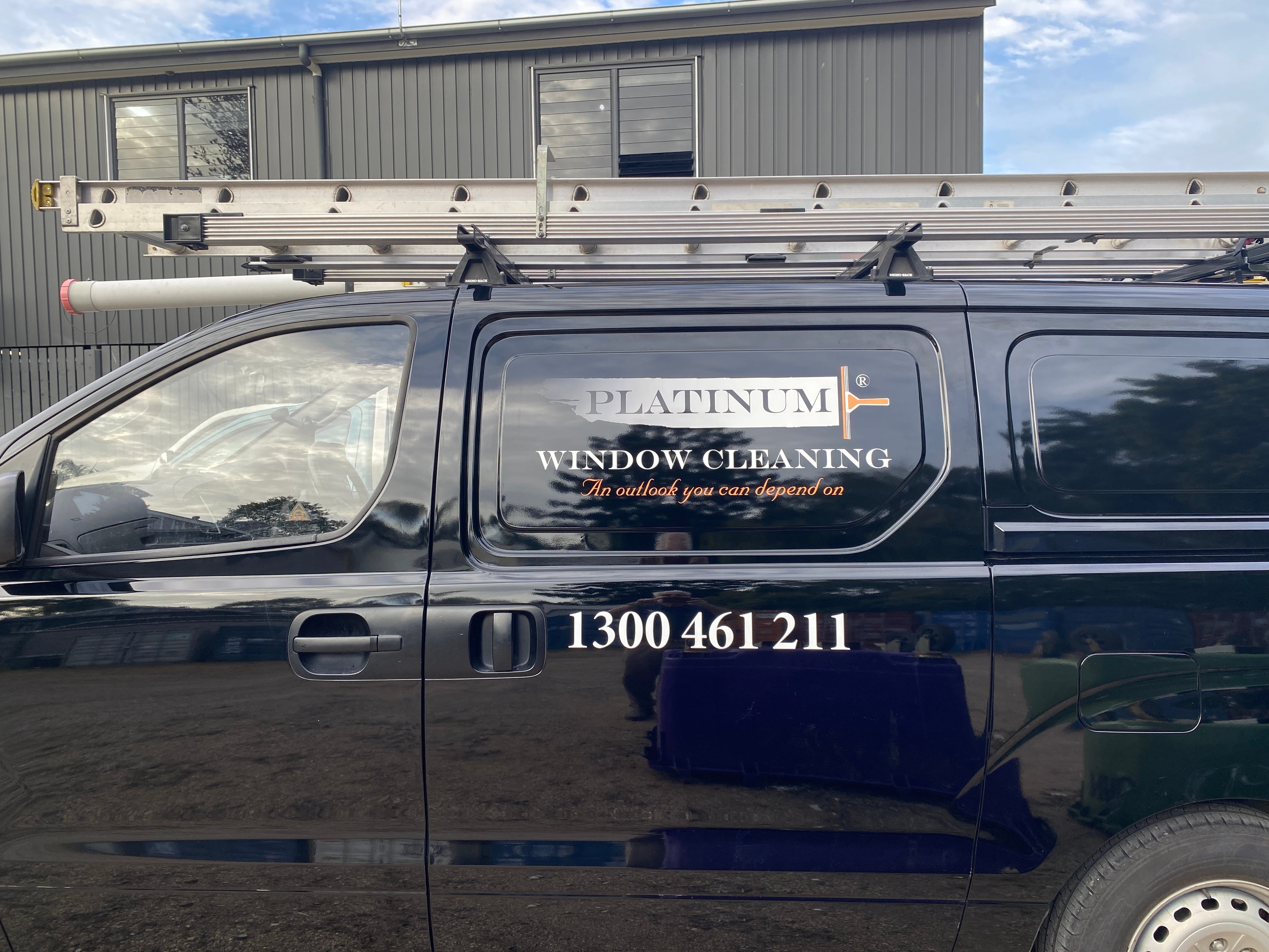 Wrap Removal & Decal Refresh for Platinum Window Cleaning