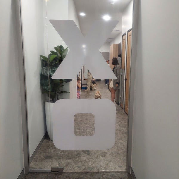 Vinyl Door Decal for XO Post