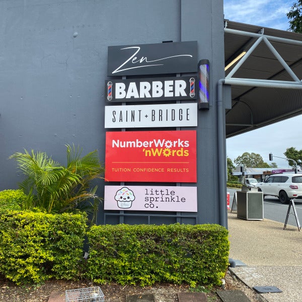Refined Signage for Zen Hair Skin and Body