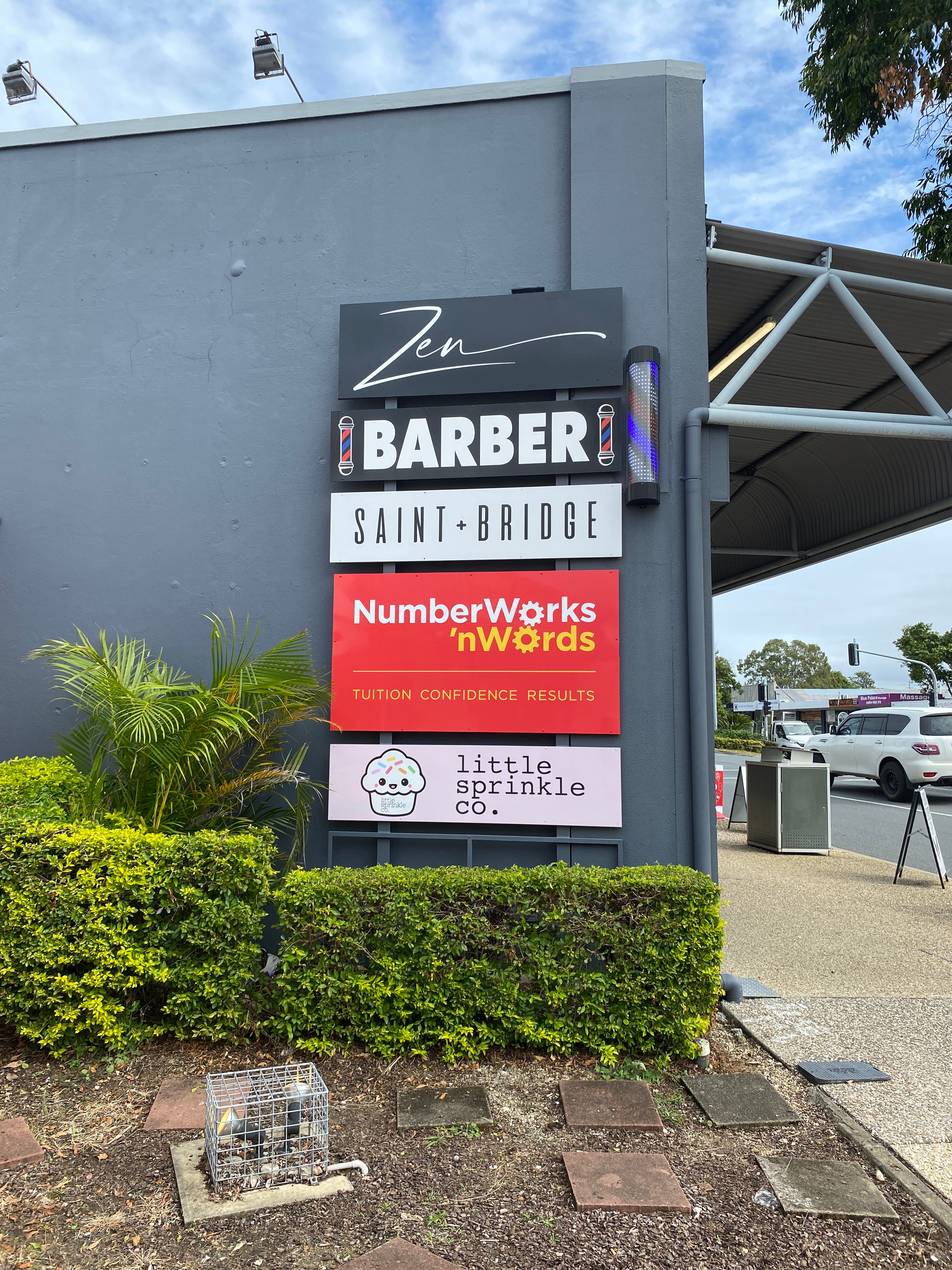 Refined Signage for Zen Hair Skin and Body