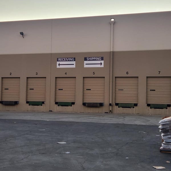 Selery Fulfillment Ontario Shipping/Receiving ACM Panels 2