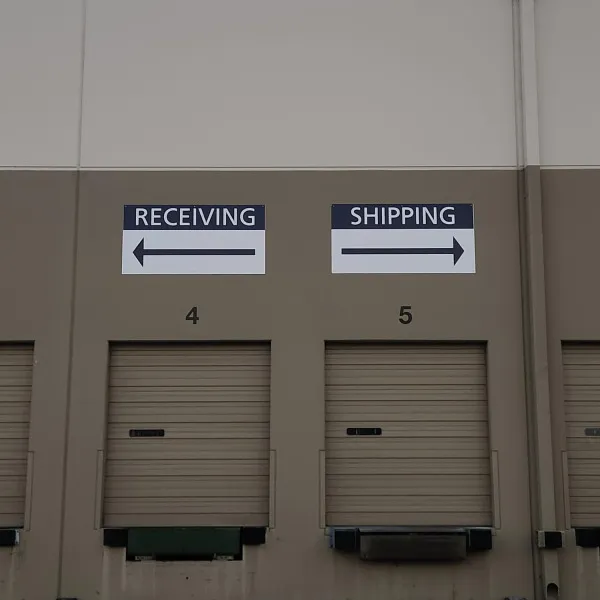 Selery Fulfillment Dock Receiving and Shipping ACM Panels