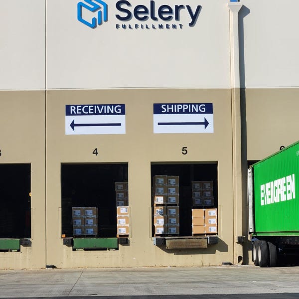 Selery Ontario Foam Core Channel Letters Loading Dock Side 1
