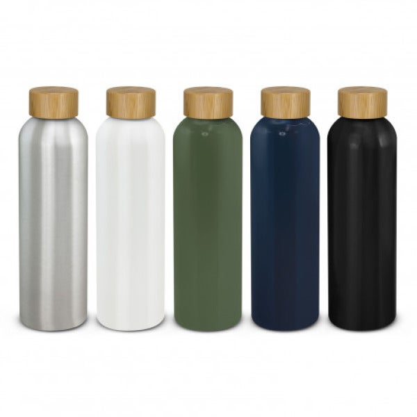 Custom Eden Aluminium Bottle Bamboo Lid