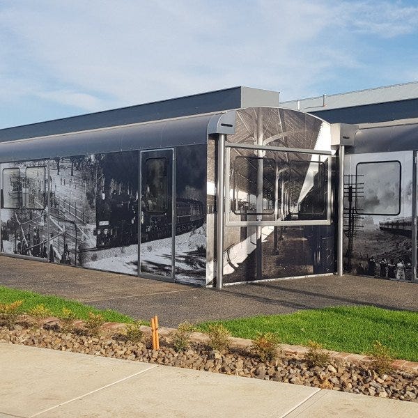 Train Carriage Wrap