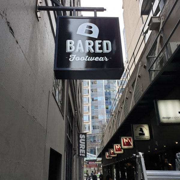 Bared