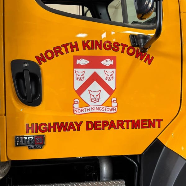 Truck door letttering