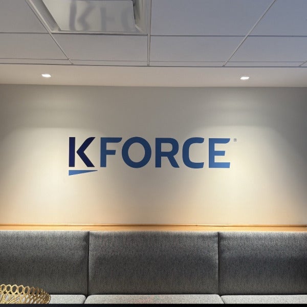 Corporate Wall Graphics for Kforce in Fairfax – Brand Reinforcement by Signarama Tysons