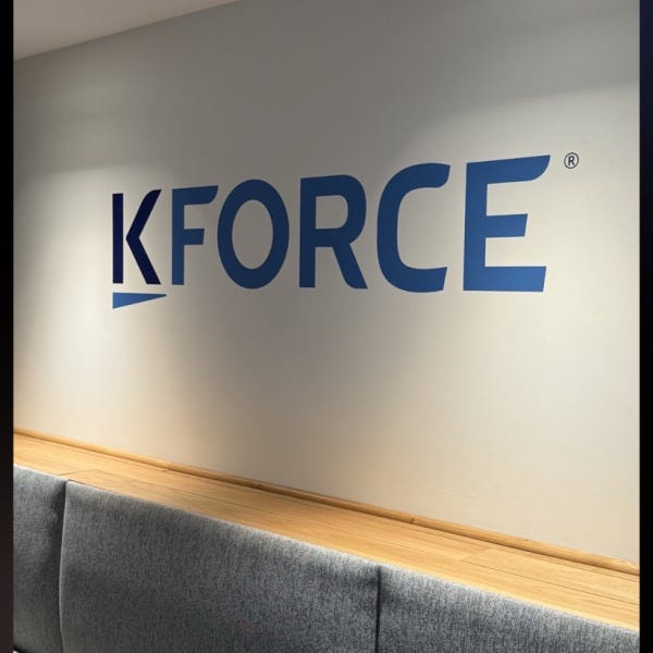 Corporate Wall Graphics for Kforce in Fairfax – Brand Reinforcement by Signarama Tysons