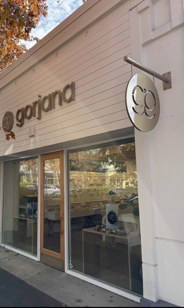 Holiday-Ready Sign Repair for Gorjana Bethesda | Acrylic Letter Experts