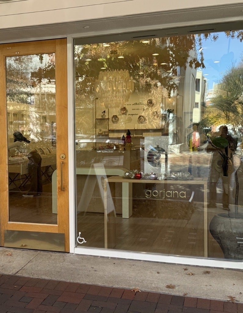 Holiday-Ready Sign Repair for Gorjana Bethesda | Acrylic Letter Experts
