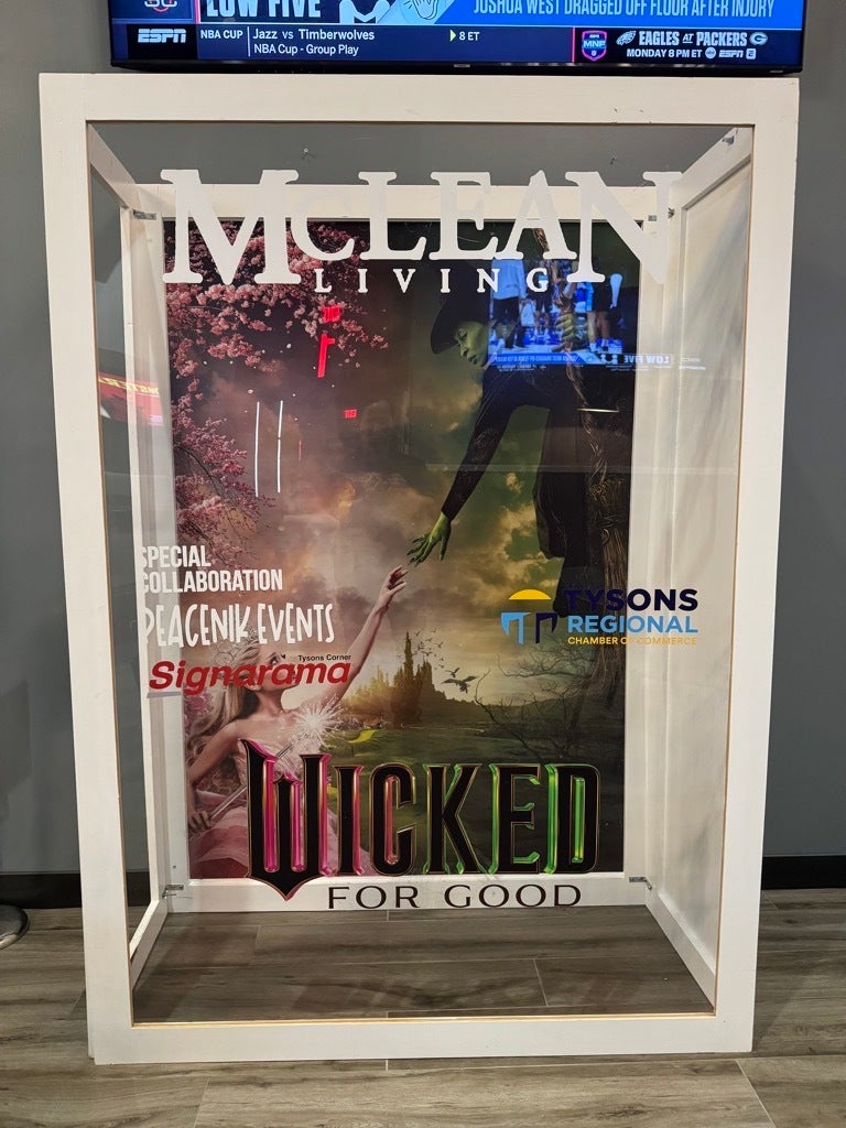 Wicked Premiere Photo Box Vinyl Wrap at Tysons | Signarama Tysons Corner