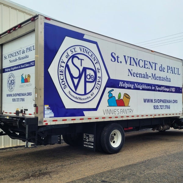 Vehicle Wrap: St. Vincent de Paul