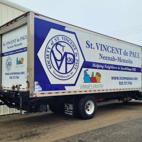 Vehicle Wrap: St. Vincent de Paul