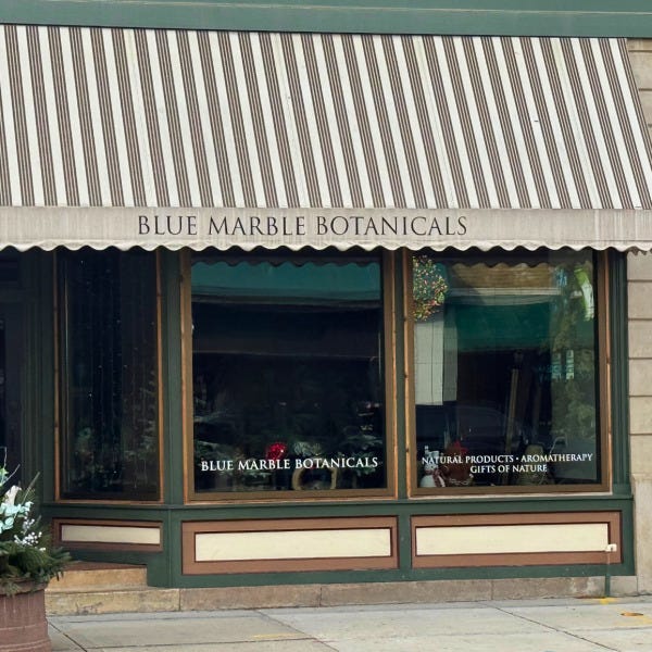 Blue marble window graphics