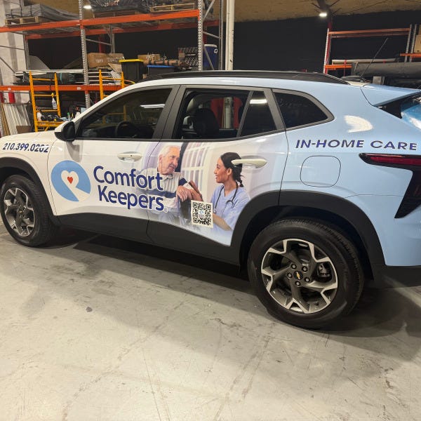 Comfort Keepers_Vehicle Graphics_Wrap_Driver Side2