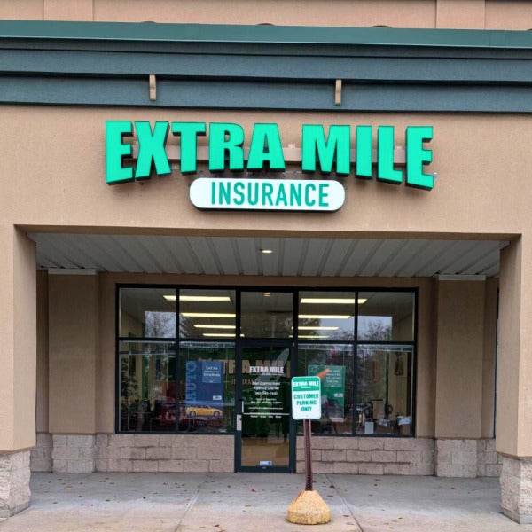 extra mile channel letter sign